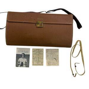 Vintage Ansco camera case 13.5x5x5